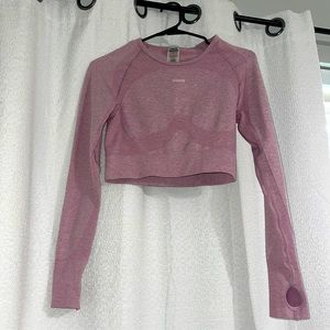 Gym Shark Long Sleeve Crop